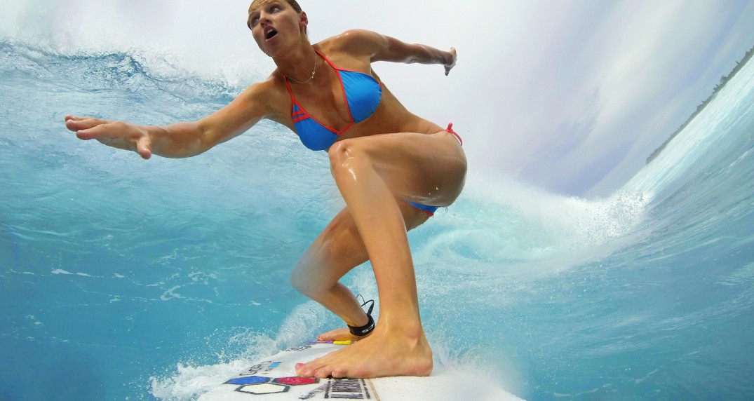 Surfing GoPro